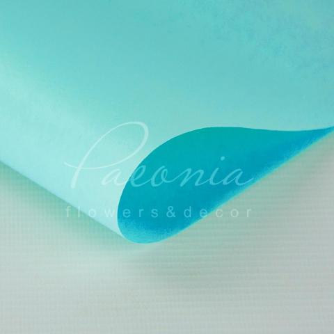 Калька флористична матова листова щільна блакитна 60см*60см Калька флористична матова листова щільна блакитна 60см*60см