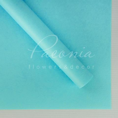 Калька флористична матова листова щільна блакитна 60см*60см Калька флористична матова листова щільна блакитна 60см*60см