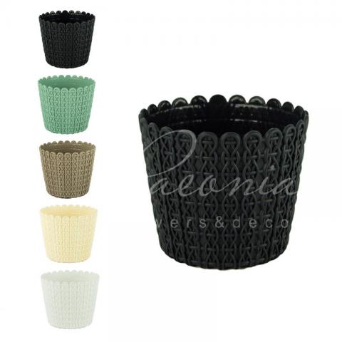 Кашпо пластикове фісташкове NITLY DNY160L Ø15,8см h13,3см Кашпо пластикове фісташкове NITLY DNY160L Ø15,8см h13,3см