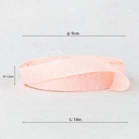 Лента репсовая персиковая 1,2см*18м Лента репсовая персиковая 1,2см*18м