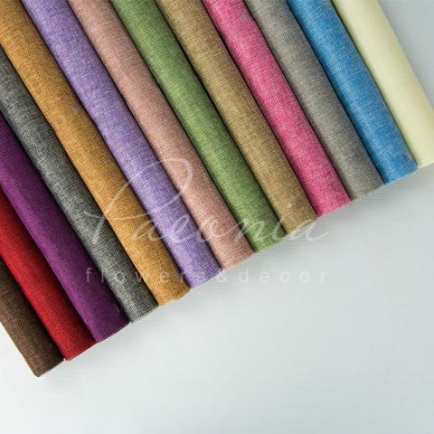 Мешковина флористическая листовая темно-серая 48см*65см Мешковина флористическая листовая темно-серая 48см*65см