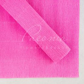 Папір пакувальний 50см*2,5м Креп рожевий