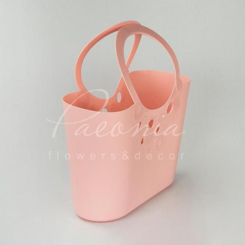 Сумочка LILY-MIX ITLI 400 з м'якого пластику рожева 40 * 18,5 * 23,1см Сумочка LILY-MIX ITLI 400 з м'якого пластику рожева 40 * 18,5 * 23,1см